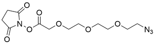 Azido-PEG3-CH2COOH NHS Ester