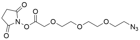Azido-PEG3-CH2COOH NHS Ester
