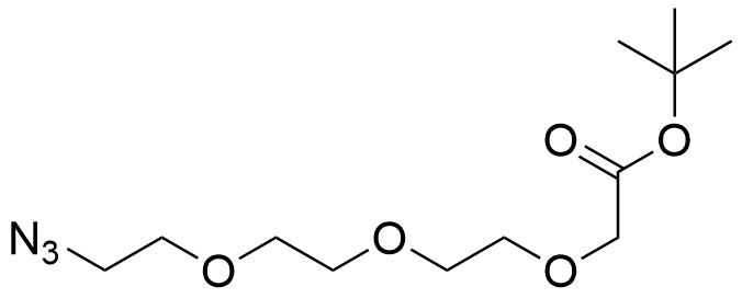 Azido-PEG3-CH2COOH t-Bu Ester