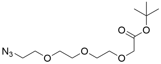 Azido-PEG3-CH2COOH t-Bu Ester