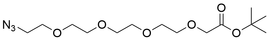 Azido-PEG4-CH2COOH t-Bu Ester