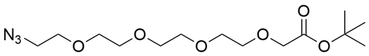 Azido-PEG4-CH2COOH t-Bu Ester