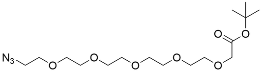 Azido-PEG5-CH2COOH t-Bu Ester