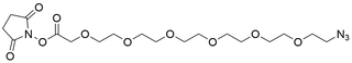 Azido-PEG6-CH2COOH NHS Ester