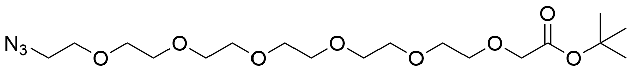 Azido-PEG6-CH2COOH t-Bu Ester