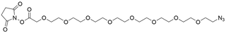 Azido-PEG8-CH2COOH NHS Ester