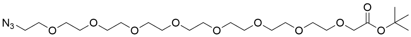 Azido-PEG8-CH2COOH t-Bu Ester