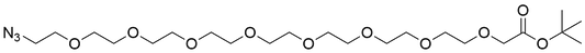 Azido-PEG8-CH2COOH t-Bu Ester