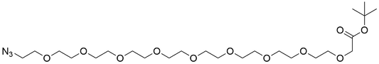 Azido-PEG9-CH2COOH t-Bu Ester