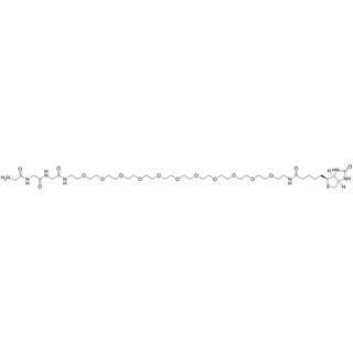 Biotin-PEG11-Gly-Gly-Gly-amine