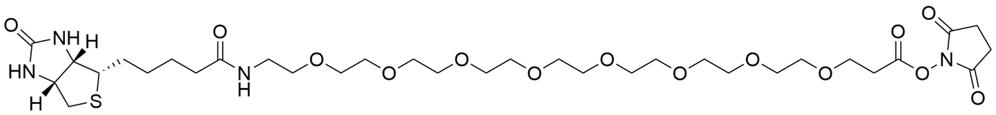 Biotin-PEG8-NHS Ester