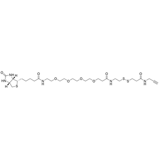 Biotin-PEG(4)-SS-Alkyne