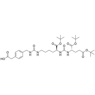 Boc-C2-Urea-bis(Boc)-C4-Urea-4-phenylacetic acid
