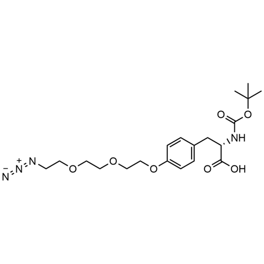 Boc-L-Tyr(PEG(3)-N3)-OH