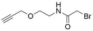 Bromoacetamide-PEG1-Propargyl