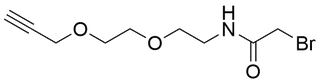 Bromoacetamide-PEG2-Propargyl