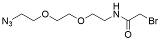 Bromoacetamide-PEG2-Azide