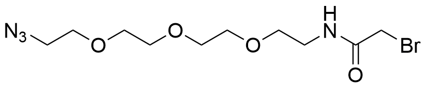 Bromoacetamide-PEG3-Azide