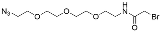 Bromoacetamide-PEG3-Azide