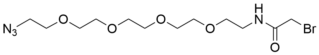 Bromoacetamide-PEG4-Azide