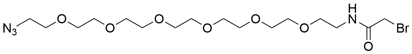 Bromoacetamide-PEG6-Azide