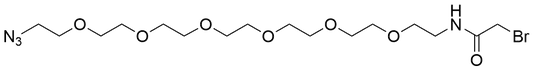 Bromoacetamide-PEG6-Azide