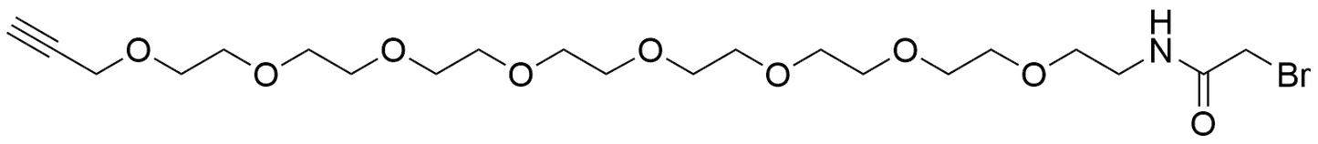 Bromoacetamide-PEG8-Propargyl