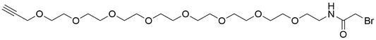 Bromoacetamide-PEG8-Propargyl