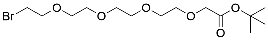 CH2COOH t-Bu Ester-PEG4-Bromide