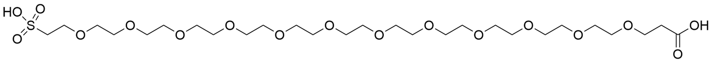 Carboxy-PEG12-Sulfonic Acid