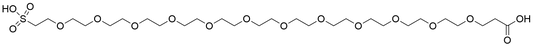 Carboxy-PEG12-Sulfonic Acid