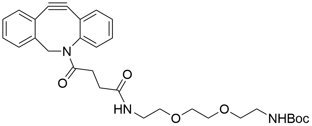 DBCO-PEG2-Boc Amine