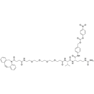 DBCO-PEG4-Val-Cit-PAB-PNP