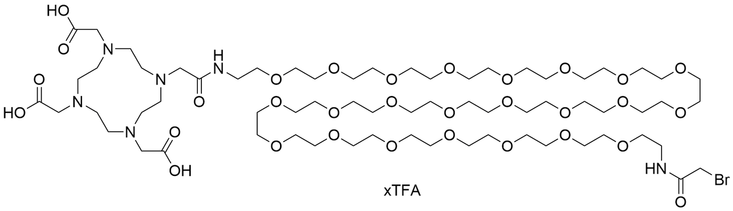 DOTA-PEG23-Bromoacetamide xTFA Salt