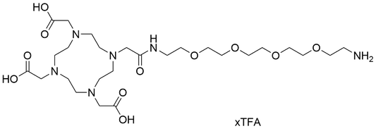 DOTA-PEG4-Amine xTFA Salt