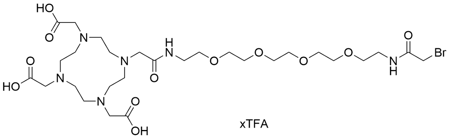 DOTA-PEG4-Bromoacetamide xTFA Salt