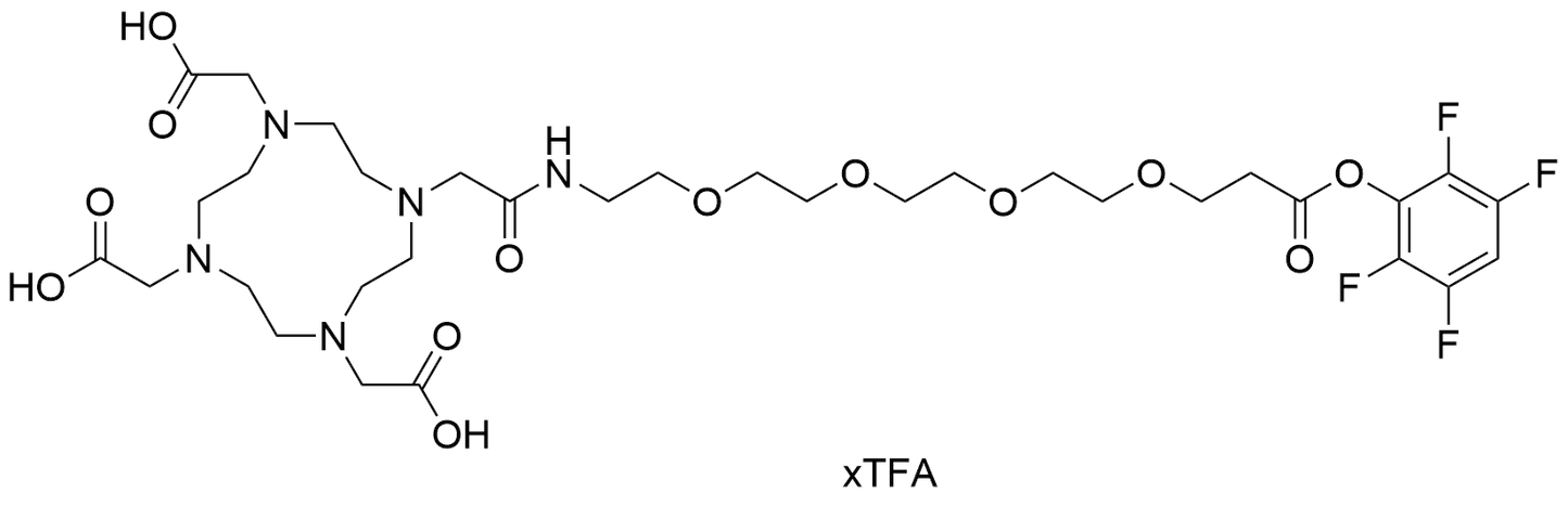 DOTA-PEG4-TFP Ester xTFA Salt