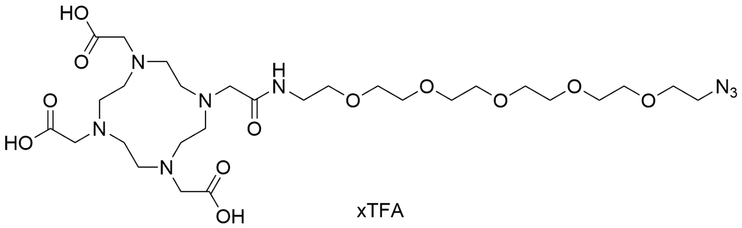 DOTA-PEG5-Azide xTFA Salt