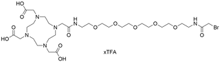 DOTA-PEG5-Bromoacetamide xTFA Salt