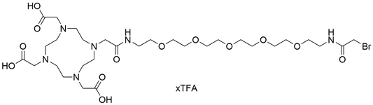 DOTA-PEG5-Bromoacetamide xTFA Salt