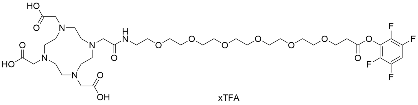 DOTA-PEG6-TFP Ester xTFA Salt