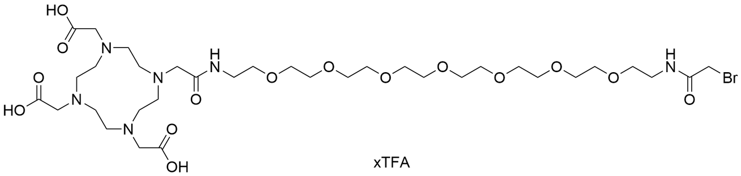 DOTA-PEG7-Bromoacetamide xTFA Salt