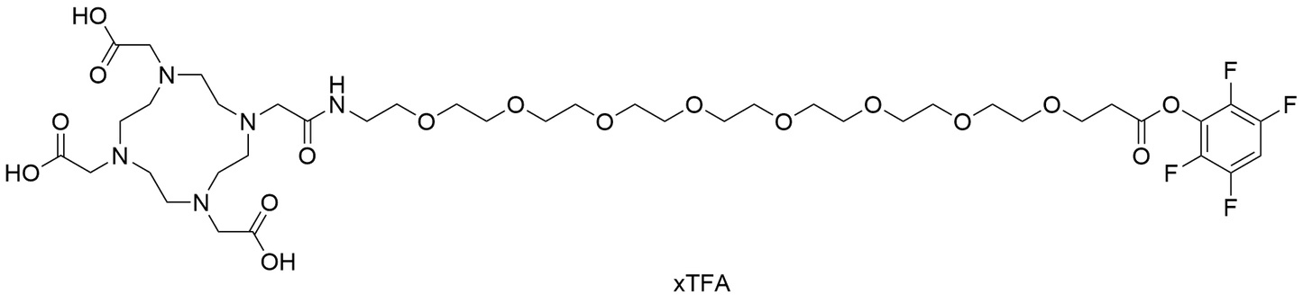 DOTA-PEG8-TFP Ester xTFA Salt