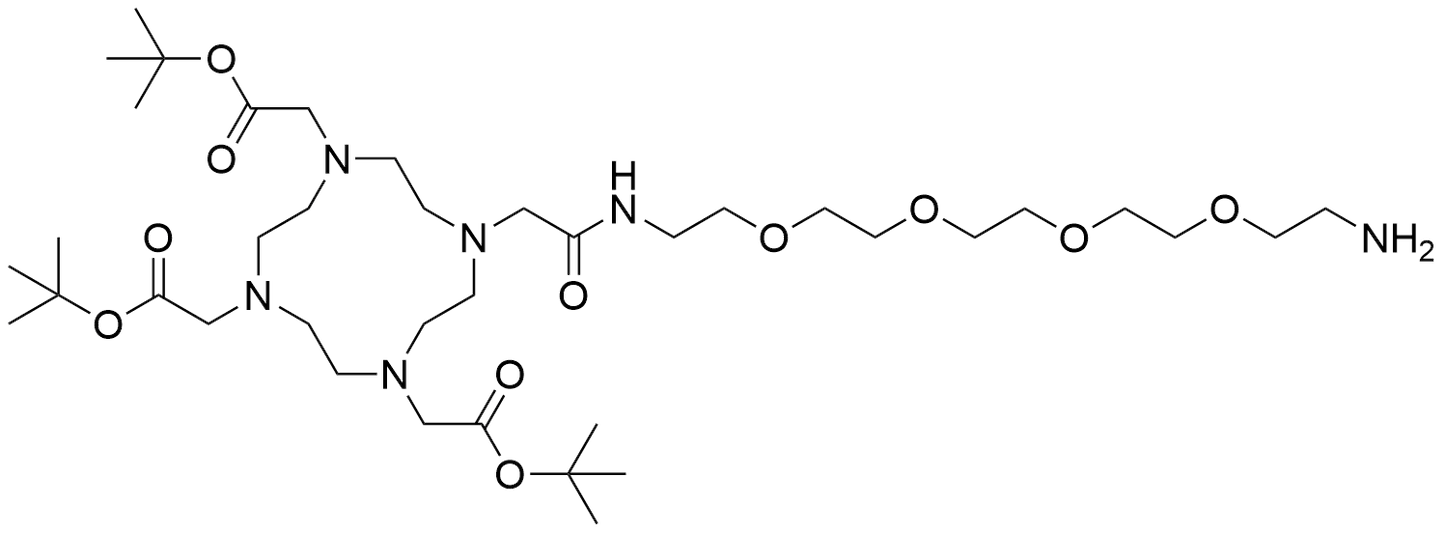 DOTA-tris(t-Bu)-Amido-PEG4-Amine