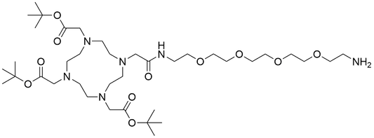 DOTA-tris(t-Bu)-Amido-PEG4-Amine