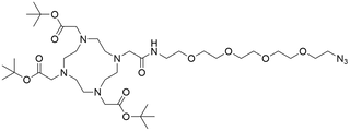 DOTA-tris(t-Bu)-Amido-PEG4-Azide