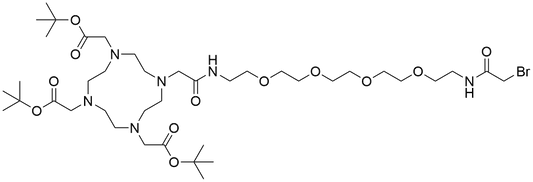 DOTA-tris(t-Bu)-Amido-PEG4-Bromoacetamide