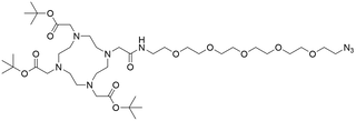 DOTA-tris(t-Bu)-Amido-PEG5-Azide
