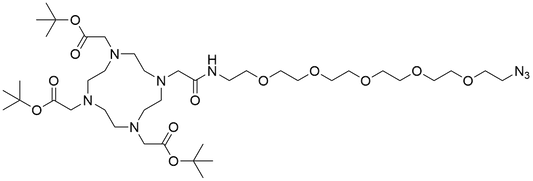 DOTA-tris(t-Bu)-Amido-PEG5-Azide