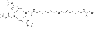 DOTA-tris(t-Bu)-Amido-PEG5-Bromoacetamide